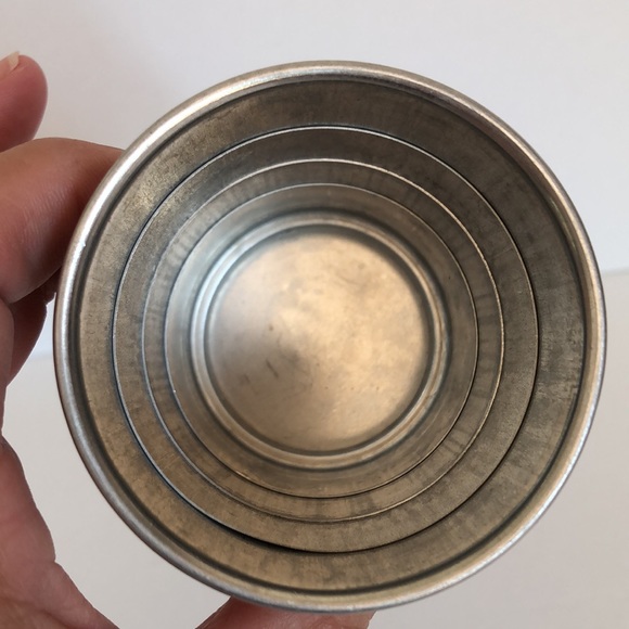 Vintage Girl Scout Collapsable Aluminum Cup And Pin With Safety Pin Clasp - Picture 10 of 15